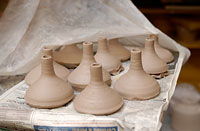 Image of teapot-making process