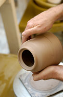Image of teapot-making process