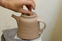 Image of teapot-making process
