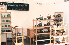 Waverly Teapots Booth